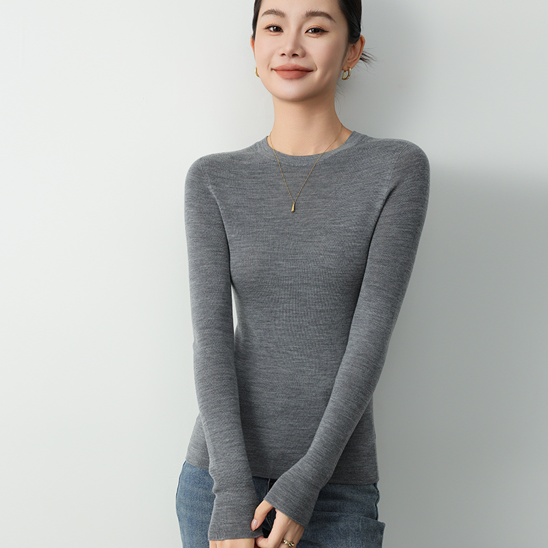 德国扬子纱可机洗内搭毛衣女