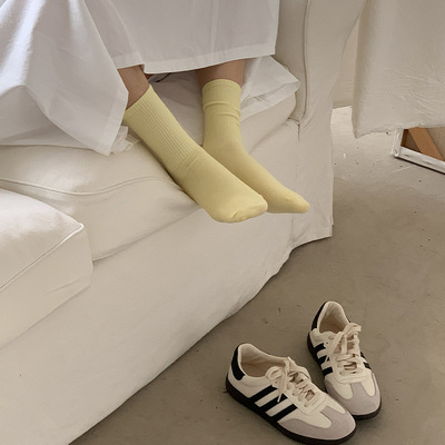 Yellow！氧气少女~低饱和度黄色好温柔！简直是心动狙击！