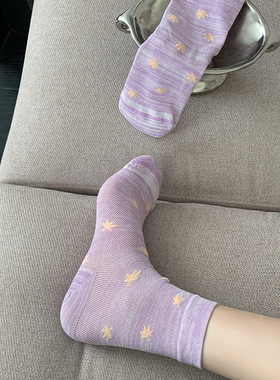 紫色好迷人！网眼+碎花才是纯欲天花板！姐系穿搭斩男又斩女