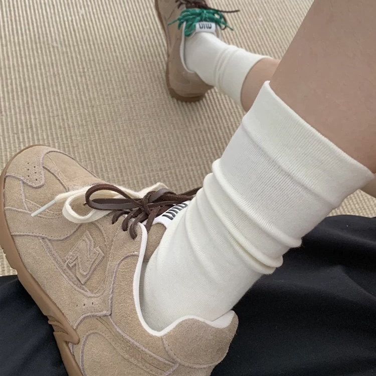 奶酪白~超简约舒适~清！冷！感！月子wa太好搭了~随意堆堆好高级~