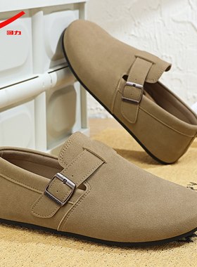 回力官方品牌店正品软底勃肯鞋女