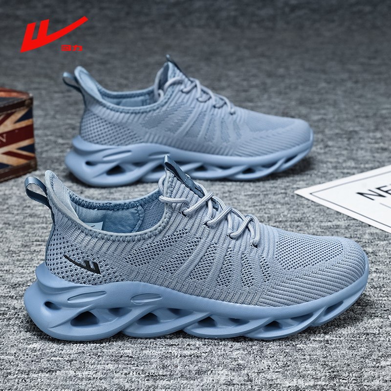 回力男鞋2026春季新款轻便耐磨防滑运动鞋系带透气网面跑步休闲鞋,运动鞋new,运动休闲鞋,淘宝优惠券,粉丝福利购,淘宝优惠卷