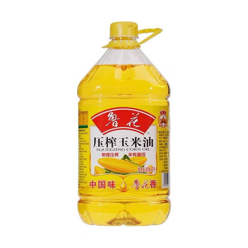 鲁花物理压榨一级玉米油5L食用油家用油粮油可开增票-封面