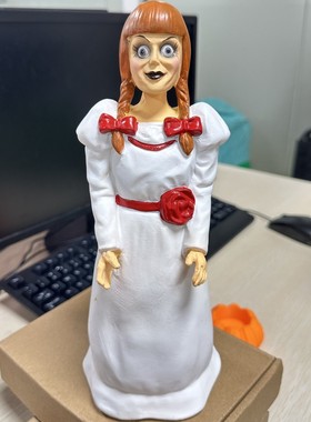 恐怖电影招魂宇宙系列跨境安娜贝尔爆米花桶安娜贝尔娃娃爆米花桶