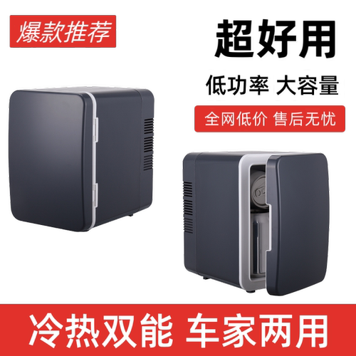 化妆护肤品冷藏箱4L冰箱家车两用便携式小型两用迷你两用式冰柜