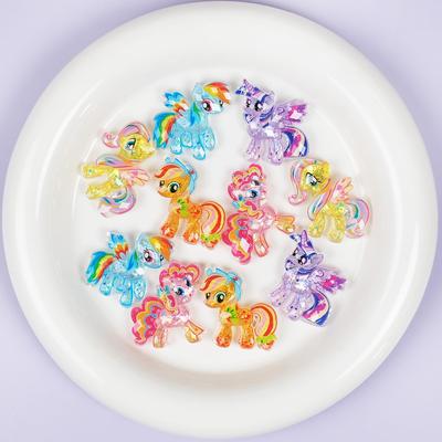 动物小马饰品配件奶油胶立体配饰