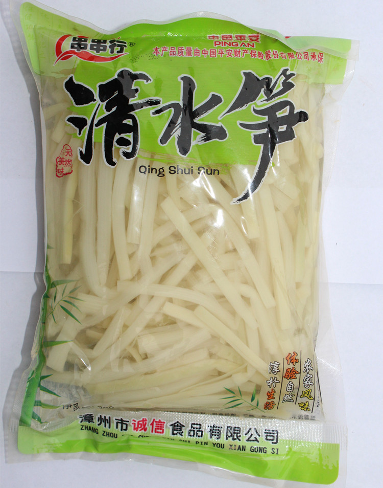 水煮笋笋片竹笋脆笋丝清水笋丝