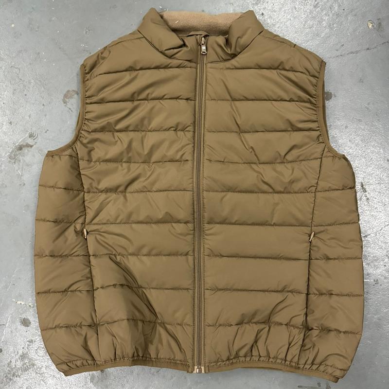 山东靓华新款马甲巡逻棉背心防寒加厚保暖秋冬季修身休闲打底马甲