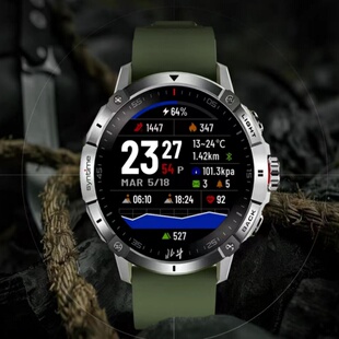 北斗手表TA900jL卫星定位跑步syntime2高斯坐标心率游泳智能运动