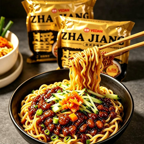 2包台湾进口味丹炸酱面台式油炸方便面不辣免煮速食宿舍夜宵泡面