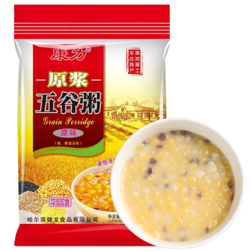 买3送1康力五谷粗粮粥即食速食
