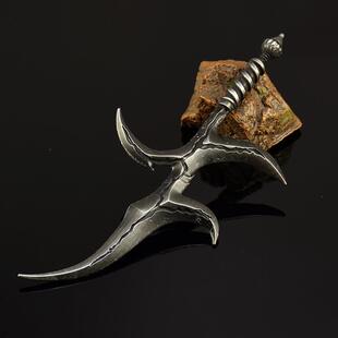 艾尔登法环黑刀钥匙扣 武器模型挂件 游戏周边工艺品摆件新款玩具