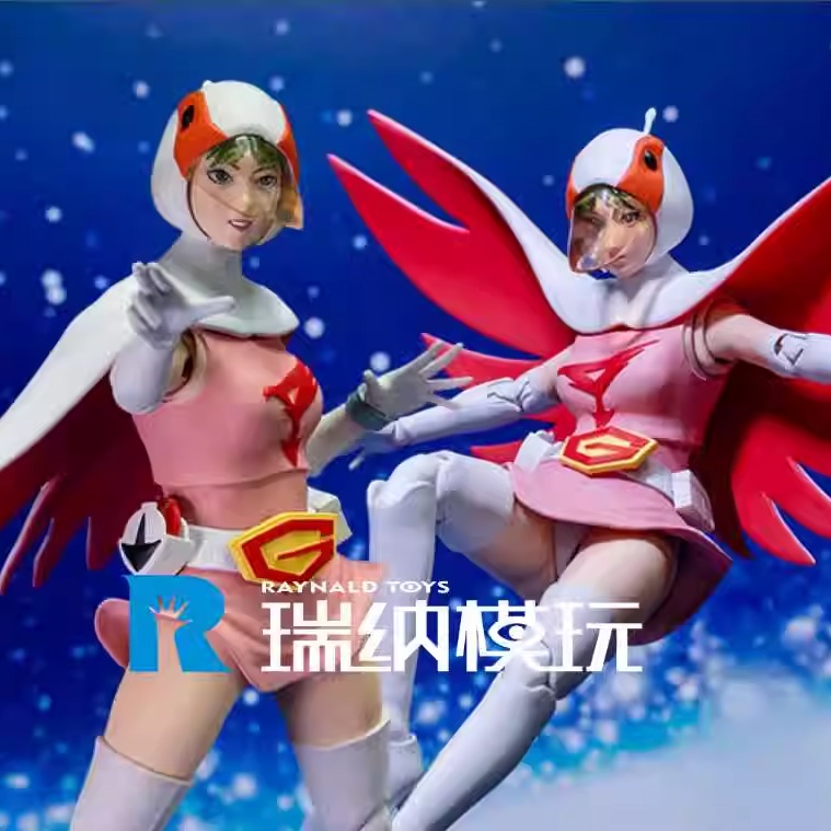 【预售】ST STORM TOYS 1/12 科学忍者队 白鸟 JUN THE SWAN 人偶