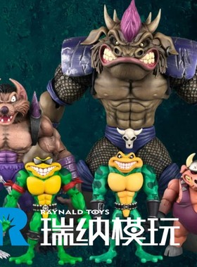 现货 Megalopolis大都会 X DNA 1/12 忍者蛙1波 忍者蛙 老鼠 野猪