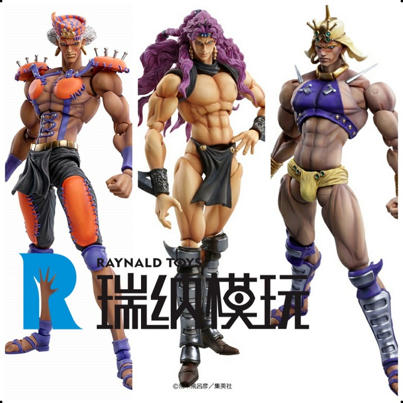 【现货】medicos超像可动jojo 第二部 柱中男 卡兹 华姆 艾斯迪斯