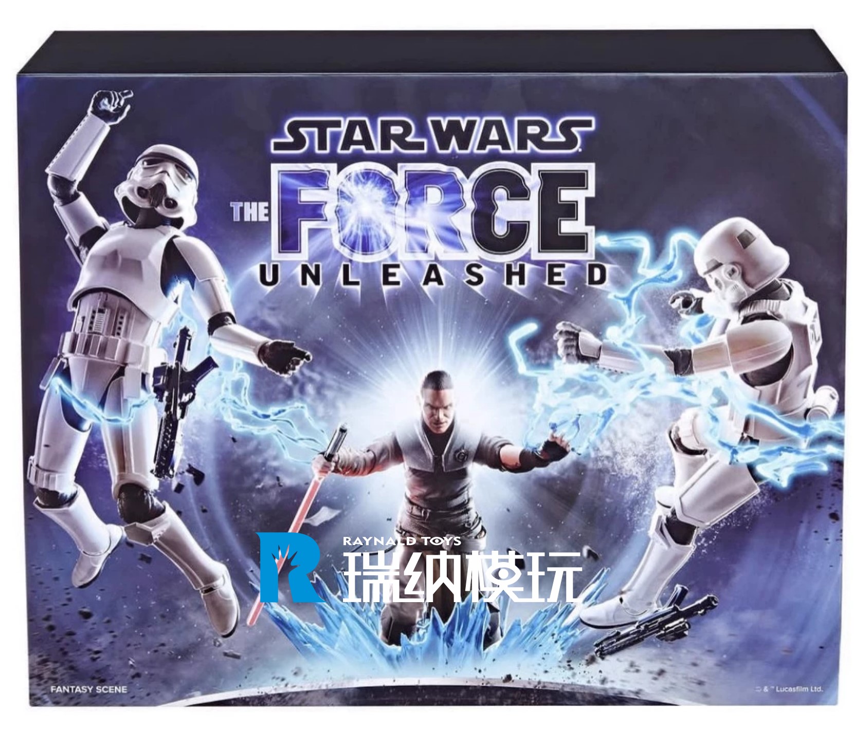 现货 孩之宝 1/12 星球大战游戏 原力释放 弑星者白兵三人套 人偶