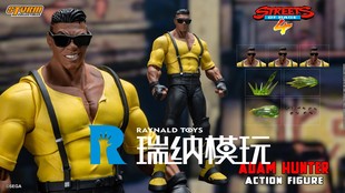 街机游戏 STORM 预售 TOYS 怒之铁拳4 亚当亨特 可动人偶