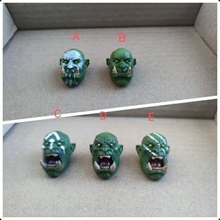 【现货】美国 行星狗工作室 四骑士第三方配件 齿环兽人 咆哮兽人