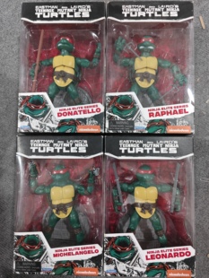 现货 正版彩星 TMNT 忍者神龟 漫画版 始祖涂装 限定版 可动人偶