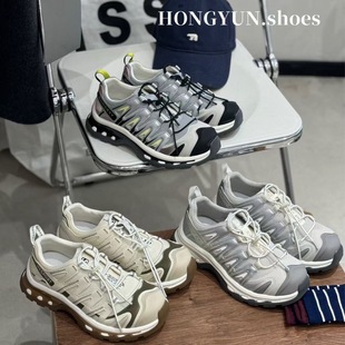 圆头拼接透气厚底休闲运动鞋 复古老爹鞋 户外慢跑鞋 ～26春款