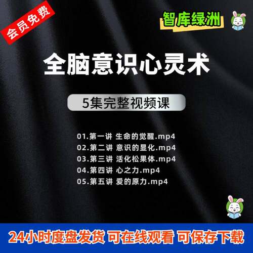意识觉醒智慧松果体激活全脑开发心灵疗愈心之力冥想禅修视频教程