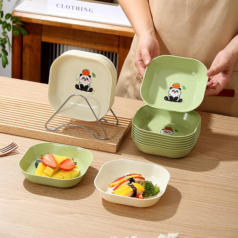 奶油风家用点心甜品吐骨碟备菜碟