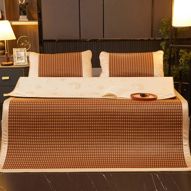 2023新款藤席1.5米凉席套件