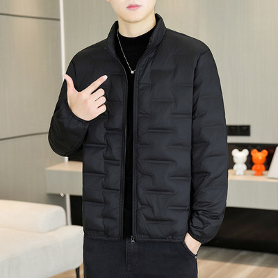 青少年羽绒服冬季内搭衣服高初中学生男大童轻薄羽绒内胆校服神器