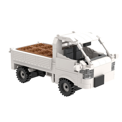 铃木Carry轻型商用货卡车积木