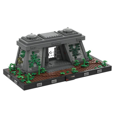 星球大战恩多战役帝国地堡积木