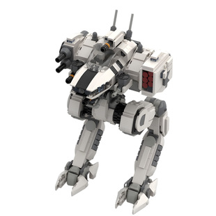 【高砖零件】暴战机甲兵Osiris轻型机甲MOC-213341拼装积木玩具
