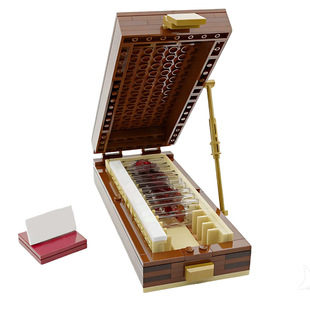 【高砖零件】嗜血法医德克斯特受害者纪念品的盒子拼装积木玩具