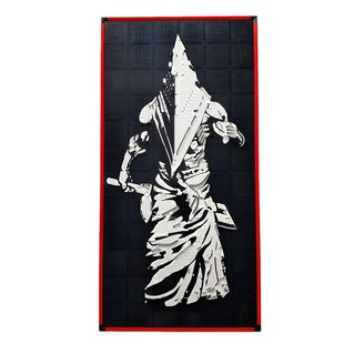 【高砖零件】艺术生活浮雕幽灵执法者挂画装饰摆件拼装积木玩具