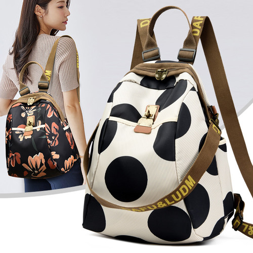 大容量牛津布女士背包外出旅游