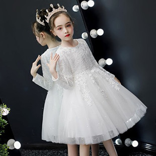 元旦儿童朗诵合唱演出服幼儿园表演礼服男女背带裤公主裙表演服装