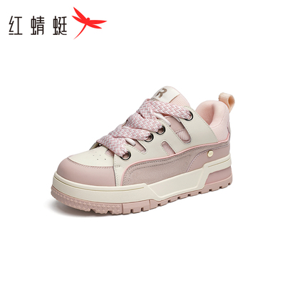 红蜻蜓女鞋鞋子女正品新款夏季小白鞋透气休闲运动鞋板鞋断码清仓