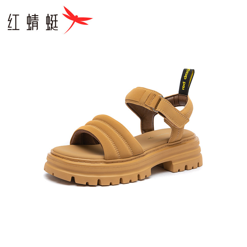 红蜻蜓女凉鞋正品断码特卖