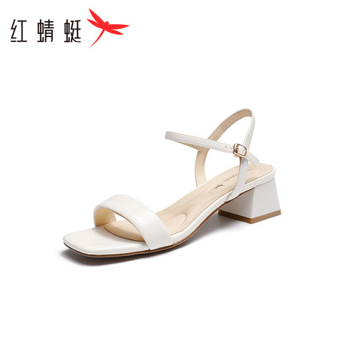 红蜻蜓女凉鞋夏季新款时尚轻软