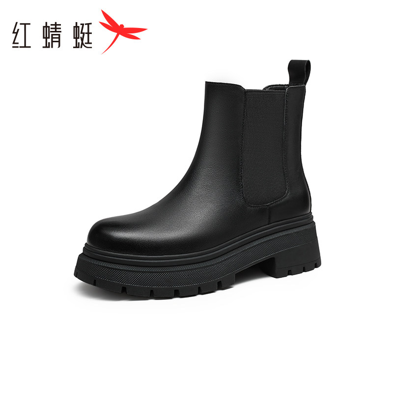 红蜻蜓正品女鞋秋季休闲百搭