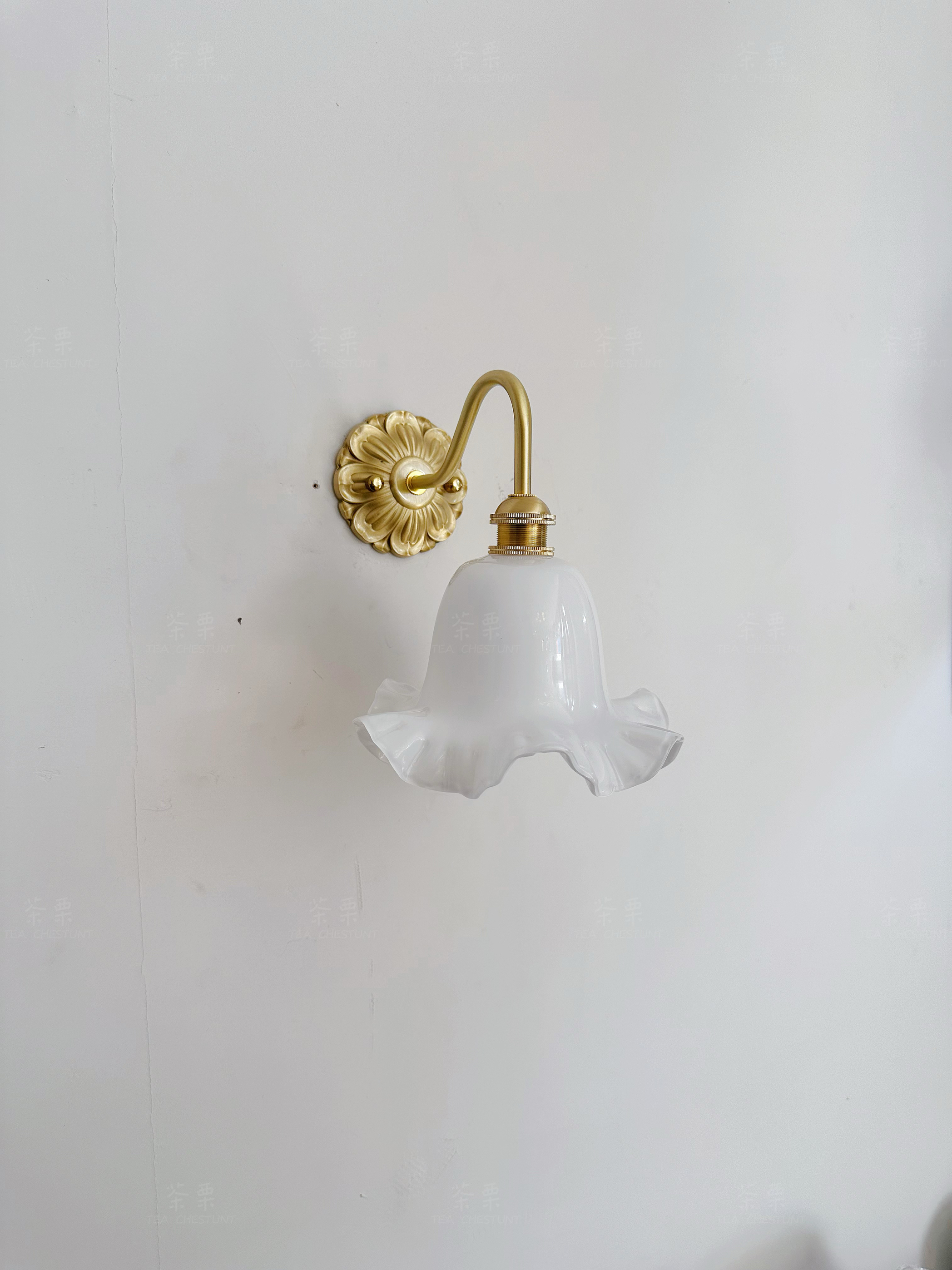 2024法式复古黄铜壁灯美式过道卧室床头客厅背景墙中古Vintage灯