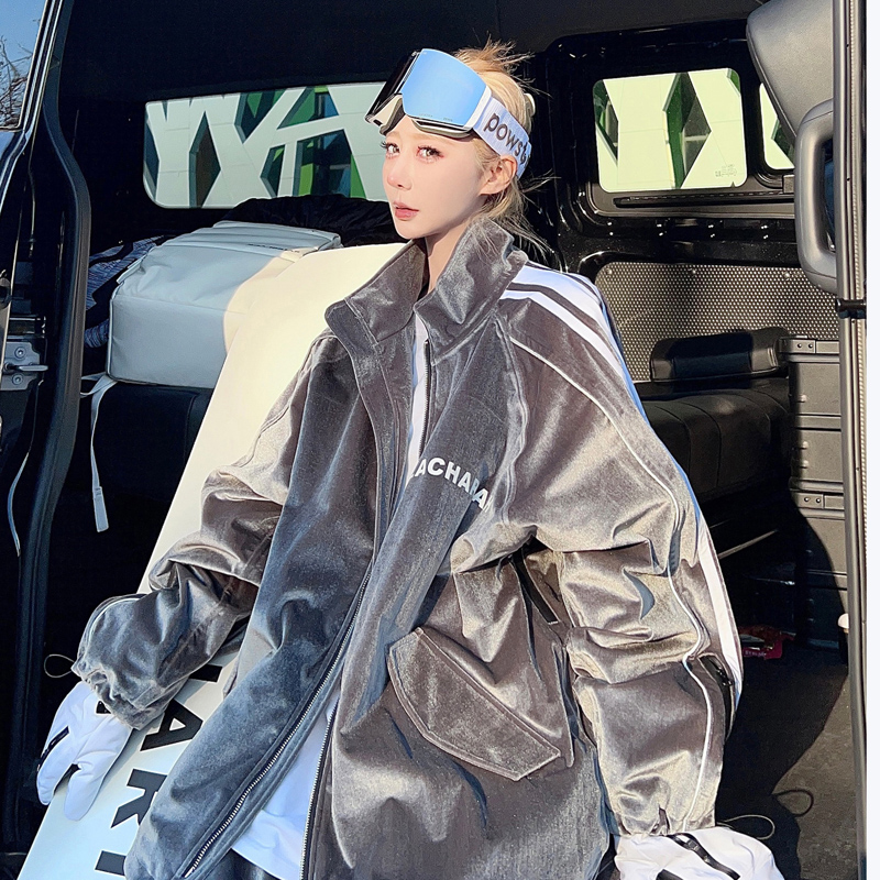 ZACHARIAH美式撞色学院风滑雪服