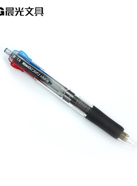 晨光 BP-8030 四色圆珠笔 0.7mm 中央开关四色笔办公用品文具