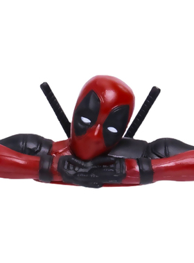 漫威死侍小贱贱摆件车载车内迷你手办送男生的生日礼物实用友情