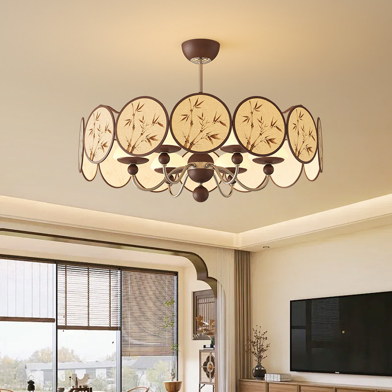 宋氏美学风格吊灯客厅灯中古风法