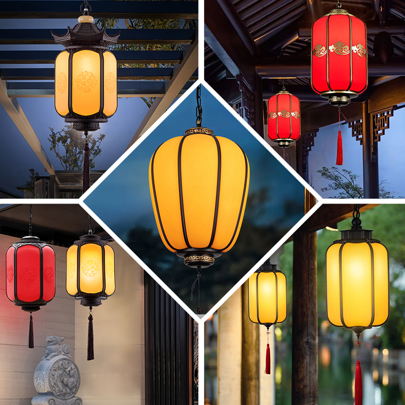 户外灯笼室外花园六角亭子灯