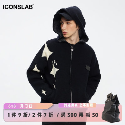 Iconslab男女同款外套针织开衫