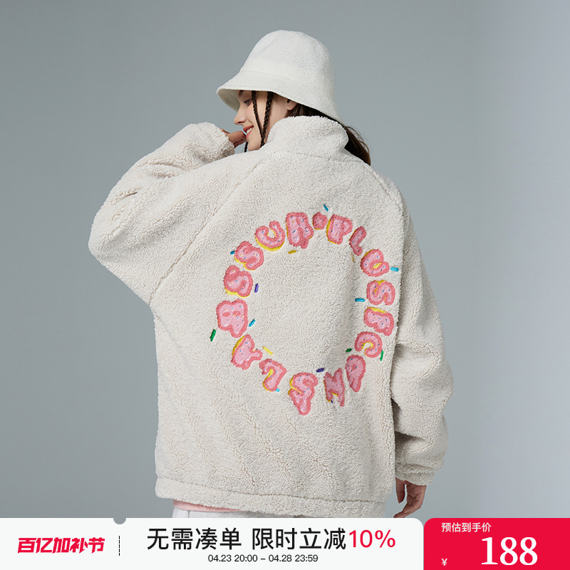 iconslab联名刺绣外套冬季