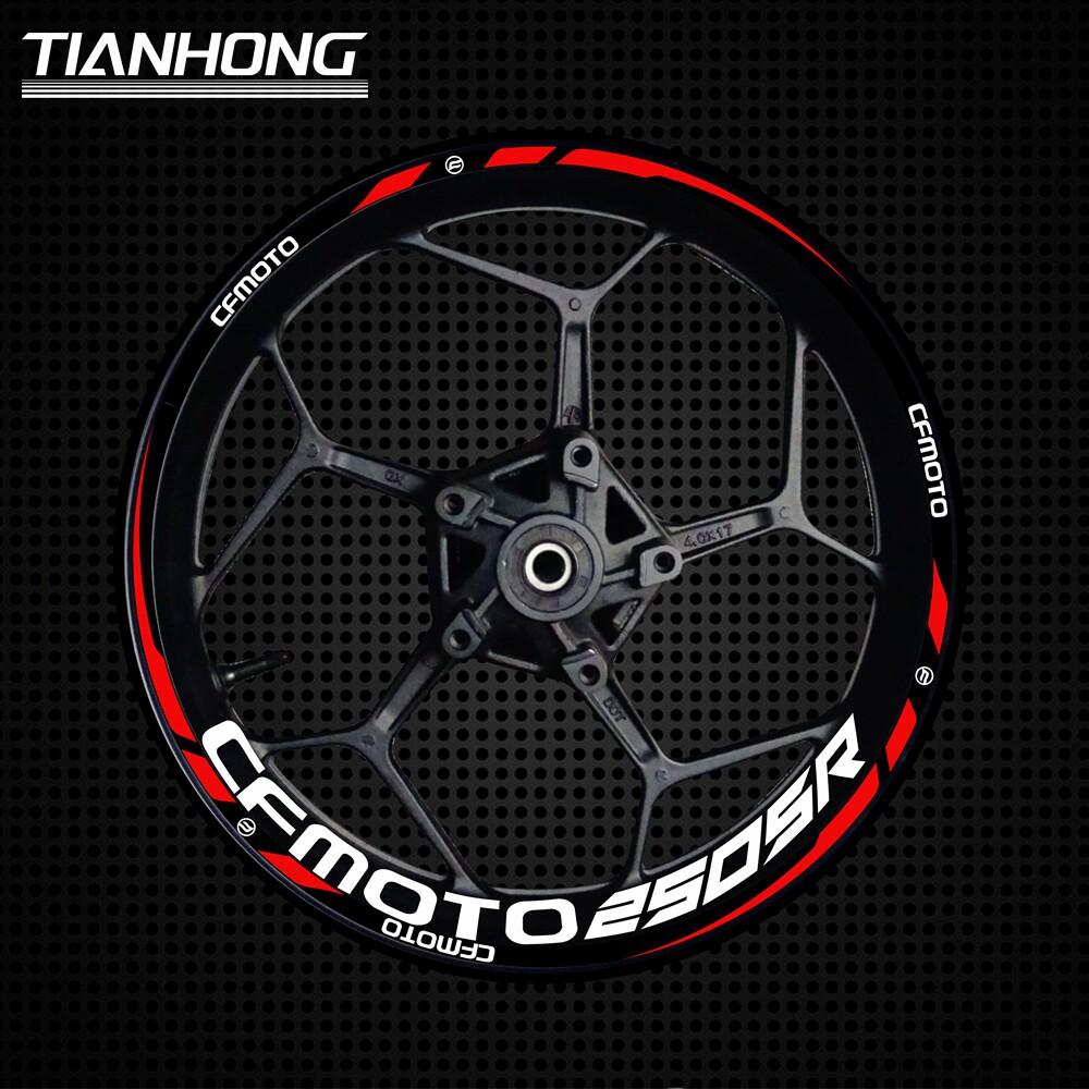 适用春风250SR 250NK 400NK 650NK650MT650GT650改装轮毂贴纸贴花