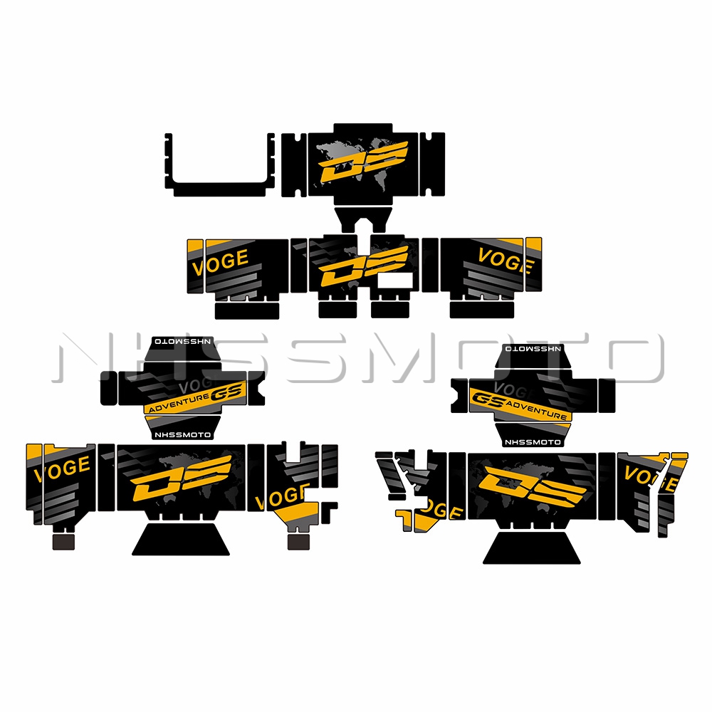 无极DS525X三箱贴花保护贴纸