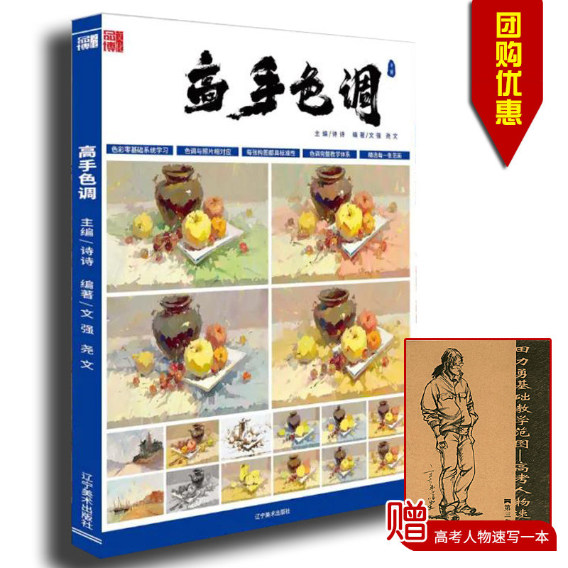 包邮量大从优2021高手色调诗诗主编辽宁美术出版社色彩学高等学校美术